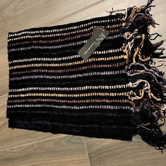 Jones New York Rayon Fringe Scarf - Picture 2 of 3